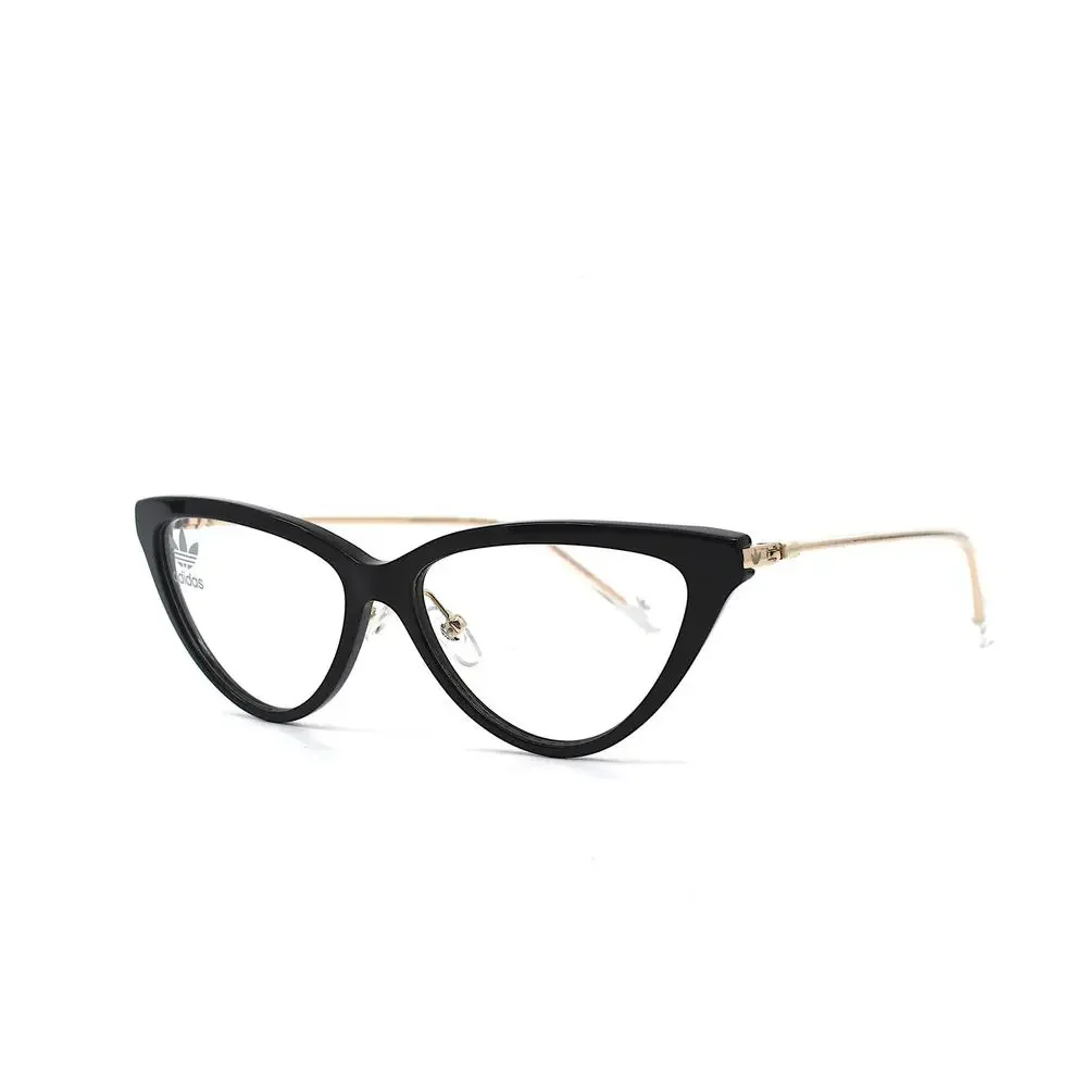 Adidas AOK006O.092.120 Eyeglasses – Black Frame with Gold Temples